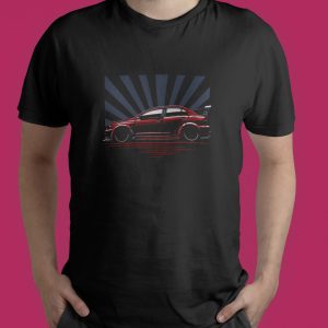 Polera Mitsubishi Evo Rojo