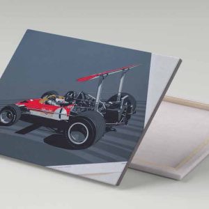 Cuadro 30x40 Graham Hill Monoplaza
