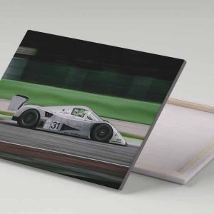 Cuadro 30x40 Mercedes Sauber C11