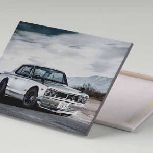 Cuadro 30x40 Nissan Skyline GT-R 1971