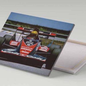 Cuadro 30x40 Ayrton Senna Toleman Motorsport