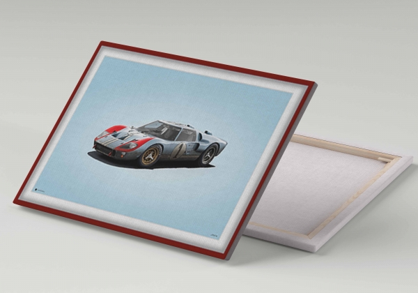 Cuadro 30x40 Gt40 Lemans