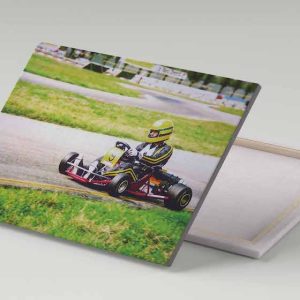 Cuadro 30x40 Ayrton Senna En Karting