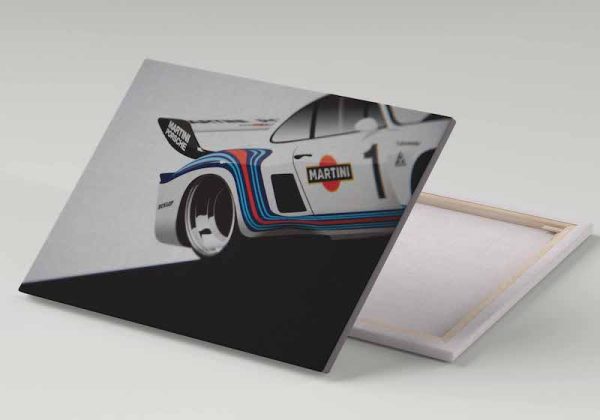 Cuadro 30x40 Porsche 935 Martini