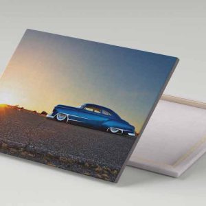 Cuadro 30x40 Buick Special Sedanet Azul