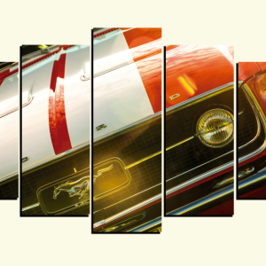 Cuadro 5 piezas Ford Mustang