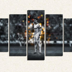 Cuadro 5 piezas Cristiano Ronaldo