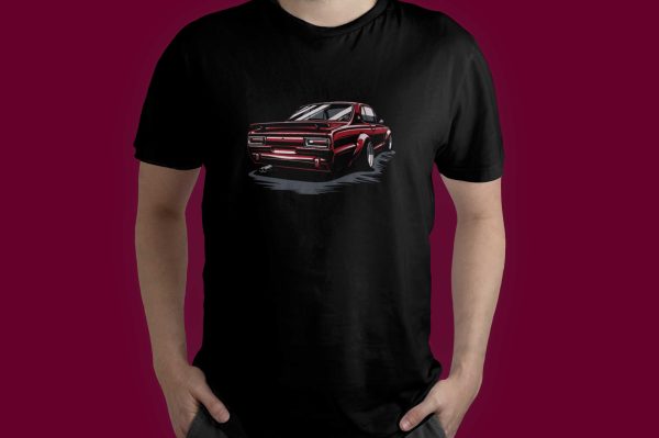 Polera Skyline rojo