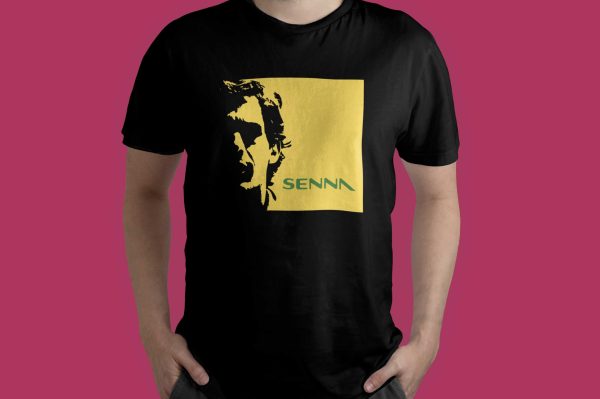 Polera Ayrton Senna Rostro