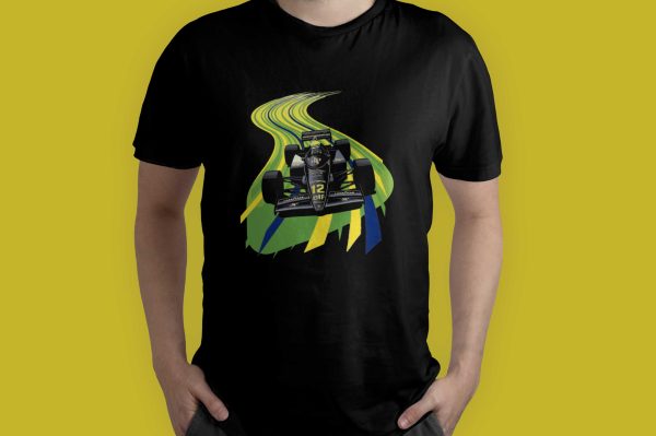 Polera Ayrton Senna JPS