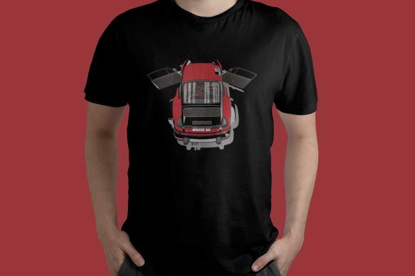 Polera Porsche 911 rojo