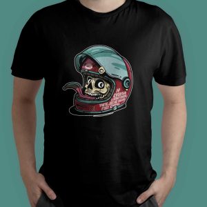 Polera Casco Calavera